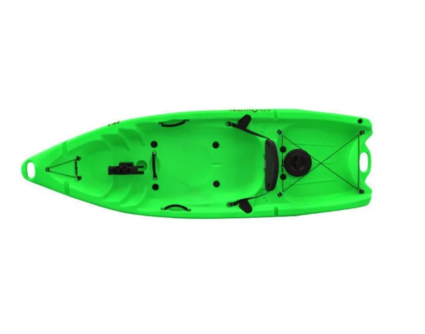 Kayak - canoa Atlantis AKY PRO- cm 245 - pagaia e schienalino -adulto + bambino