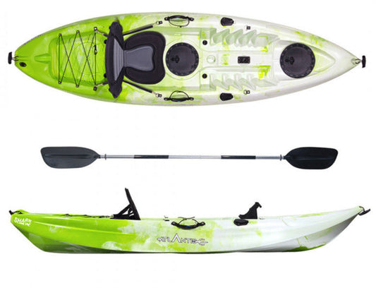 Canoe Shark evolution Atlantis green 280 cm with paddle