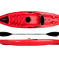 Kayak - canoa Atlantis KEDRA PRO rossa cm 266 - schienalino - gavone - pagaia