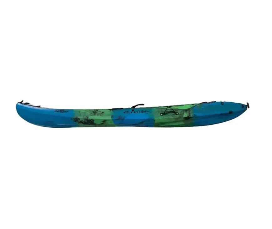 Kayak - canoa Explorer PRO Atlantis cm 370 con 2 pagaie e 2 seggiolini