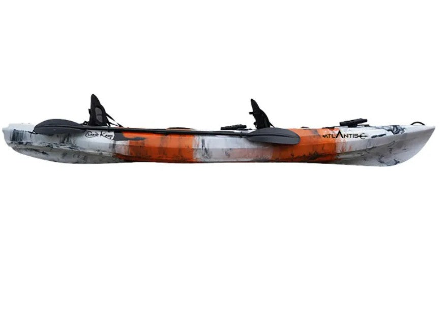 Kayak-canoa Atlantis COSMIC KARP PRO cm 396 - 2 gavoni - 2 seggiolini - 2 pagaie
