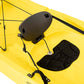 Kayak - yellow Atlantis AKY canoe - cm 240 - paddle and backrest - adult + child