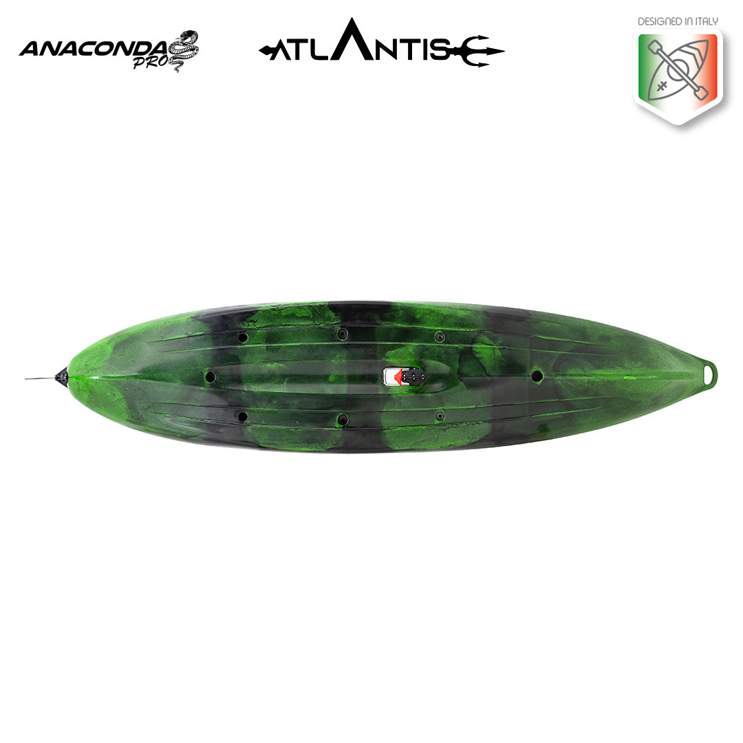 Kayak-canoa ad elica Atlantis ANACONDA PRO - pedali ad elica - cm 374