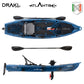 Kayak-canoa Atlantis DRAKI PRO - pedali ad elica - cm 320