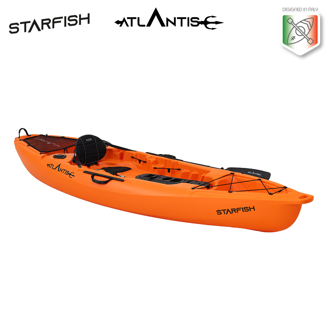 Kayak-canoa Atlantis STARFISH arancio - cm 326