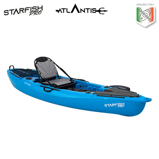Kayak-canoa Atlantis STARFISH PRO blu - cm 326 - sedile alluminio