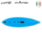 Fury Atlantis blue canoe 306 cm with paddle 