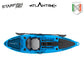 Kayak-canoa Atlantis STARFISH PRO blu - cm 326 - sedile alluminio