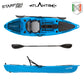 Kayak-canoa Atlantis STARFISH PRO blu - cm 326 - sedile alluminio