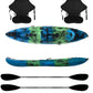 Kayak - canoa Explorer PRO Atlantis cm 370 con 2 pagaie e 2 seggiolini