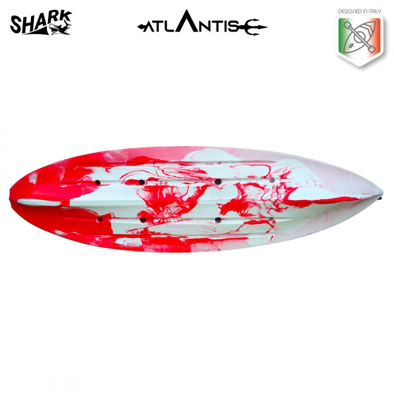 Canoe Shark evolution Atlantis red 280 cm with paddle 