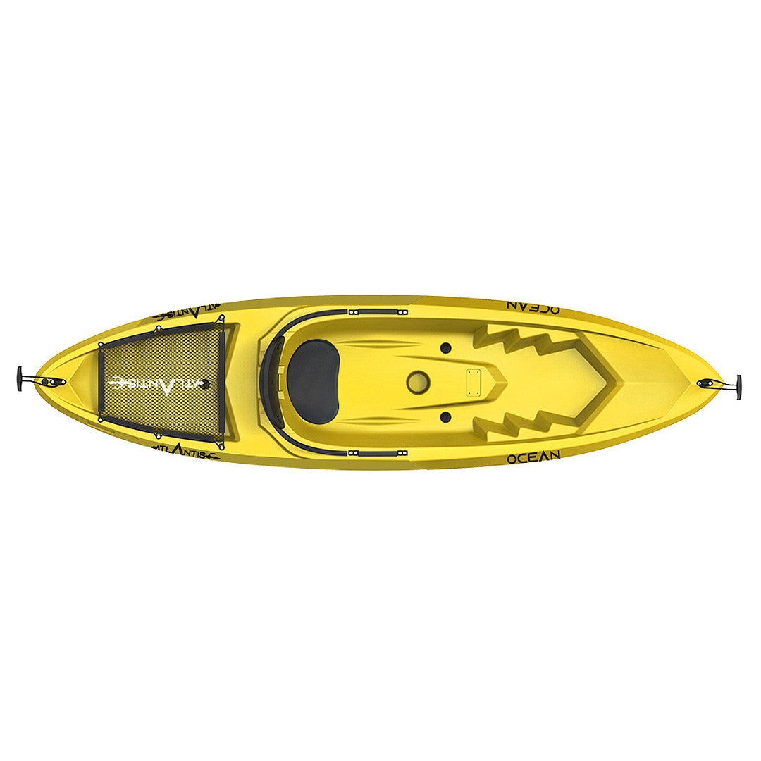 Canoe Ocean Atlantis yellow cm 266 with paddle 