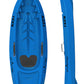 Kayak Teen Atlantis - Canoa bambino 182 cm - colore blu con pagaia