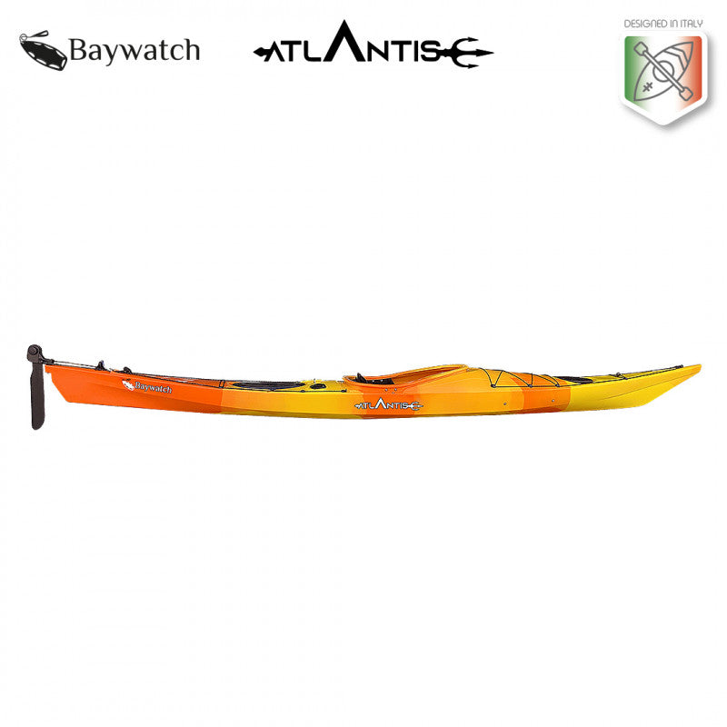 Canoa Baywatch Atlantis blu cm 450 con pagaia