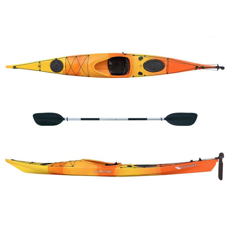 Canoa Baywatch Atlantis blu cm 450 con pagaia