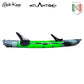 Canoa Cosmic karp Atlantis verde cm 390 con 2 pagaie