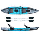 Canoa Cosmic karp Atlantis azzurra cm 390 con 2 pagaie