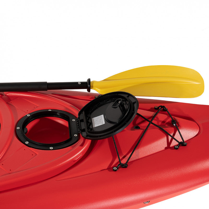 Kayak-canoa Atlantis SOKUDO rossa cm 305 - schienalino - pagaia